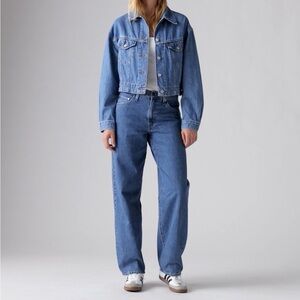 Levi's Women's baggy dad jeans Cute
